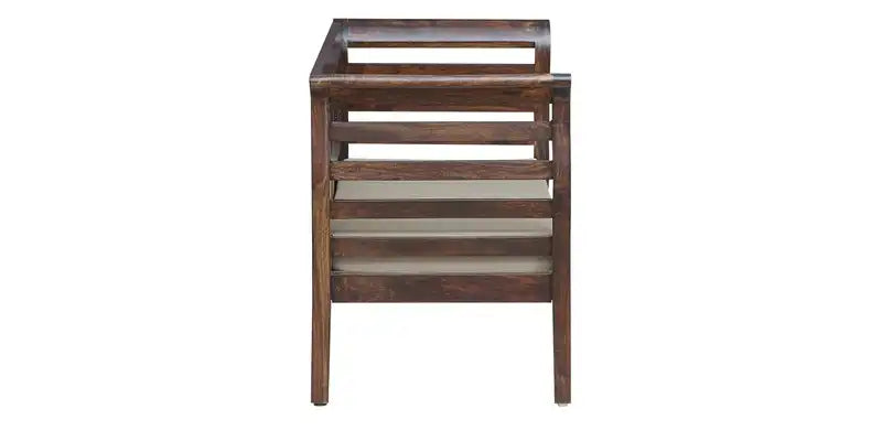 Aavni compact 2 seater sofa solid wood sheesham small space furniture