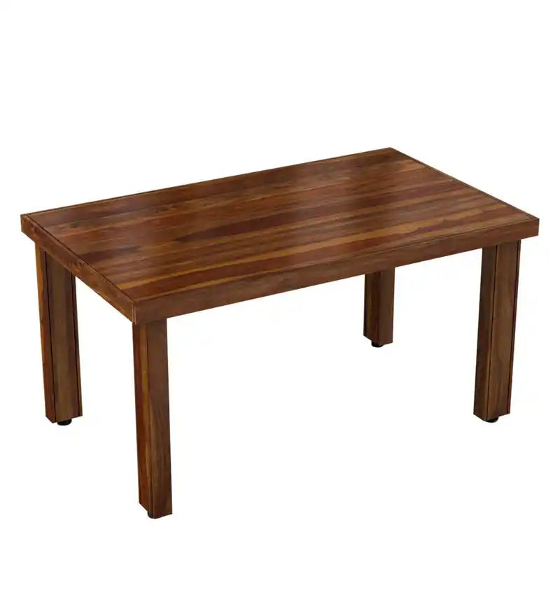 Acro sheesham dining table only without chairs perfect for modern interiors