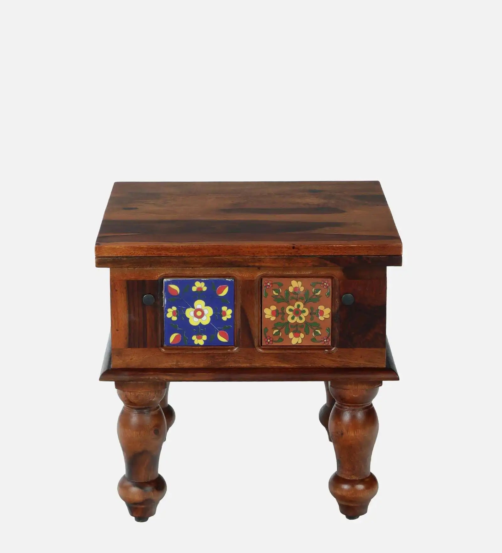 Anamika bedroom side table modern wooden nightstand India