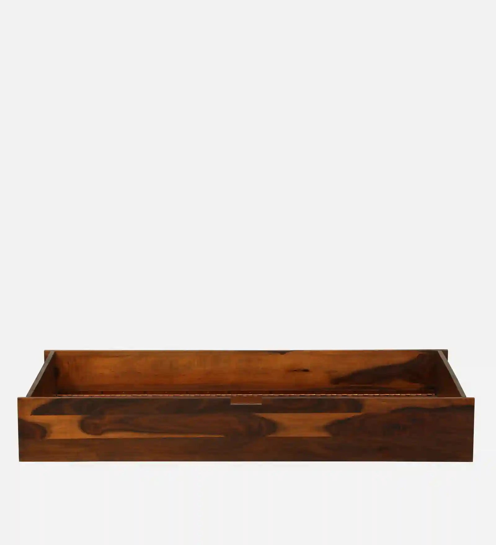 sheesham wood drawer storage bed honey polish surface queen size bed india