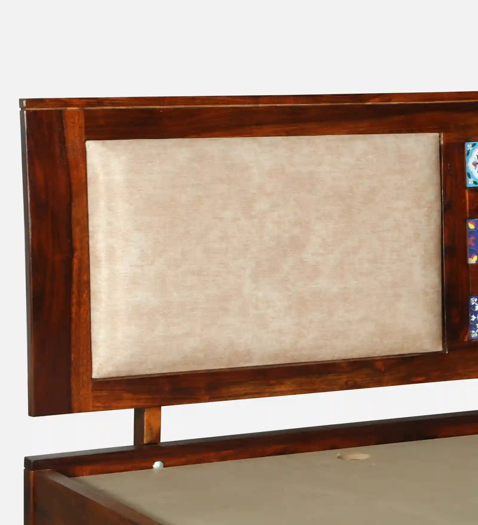 underframe drawer storage space sheesham wood queen size bed india