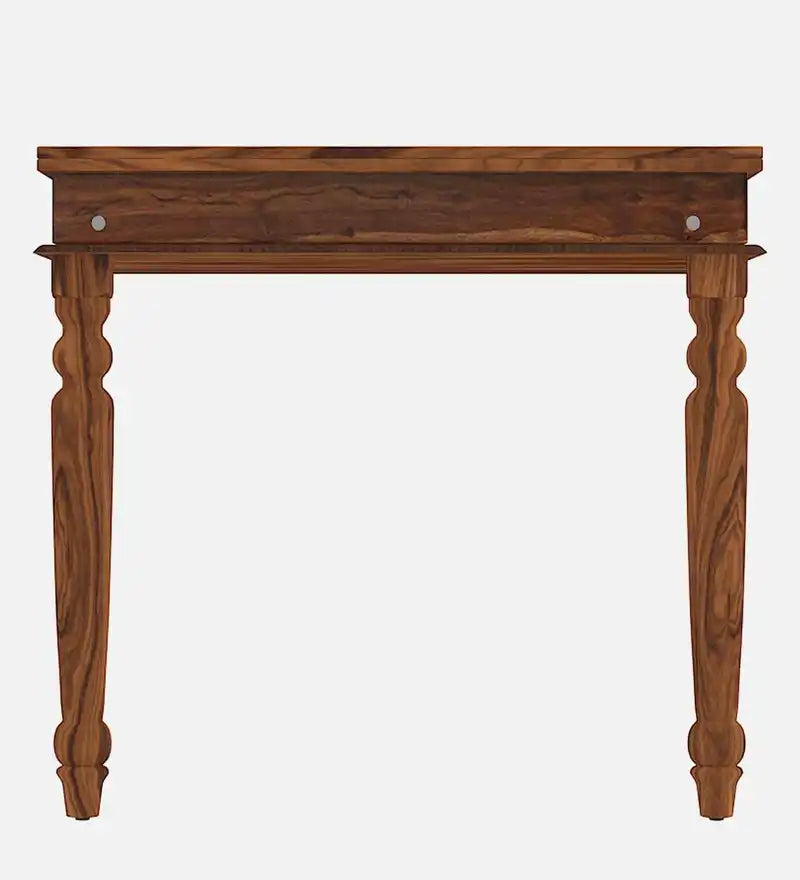 Anamika wooden dining table made from solid sheesham wood for four seater home dining