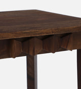 Alford Solid Wood End Table in Provincial Teak Finish by Rajwada