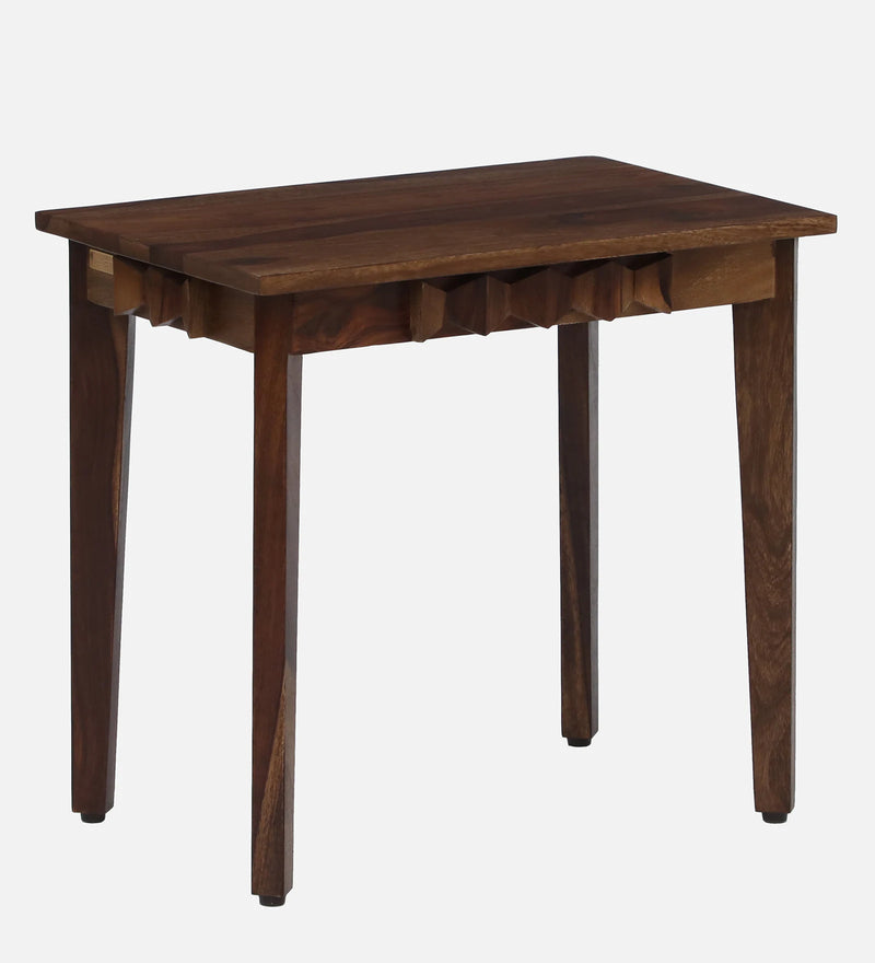 Alford Solid Wood Nesting Tables (Set of 3) in Provincial Teak Finish by Rajwada