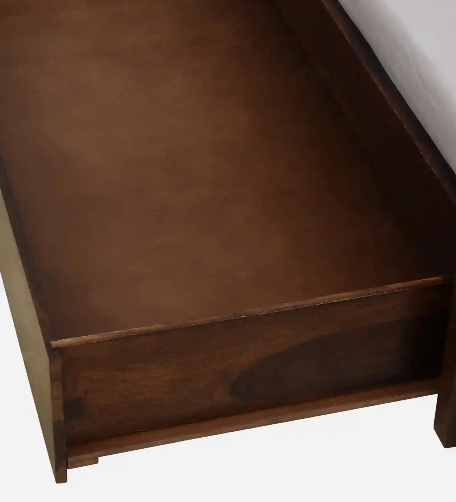 queen size wooden bed bedroom interior layout drawer storage furniture india