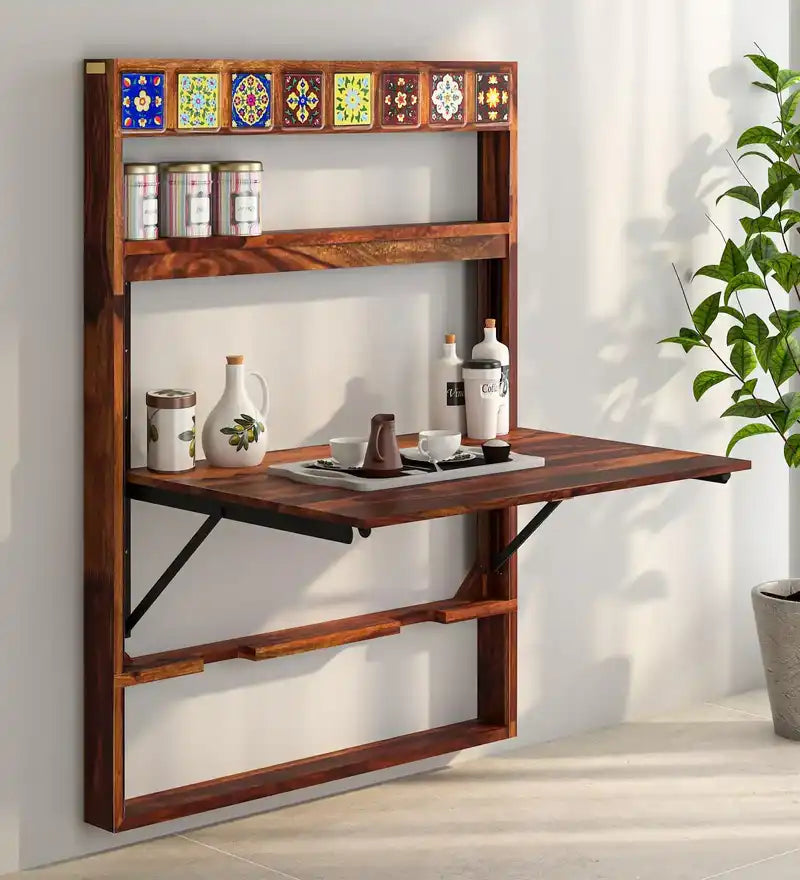 Best foldable dining table sheesham wood Anamika available online in India