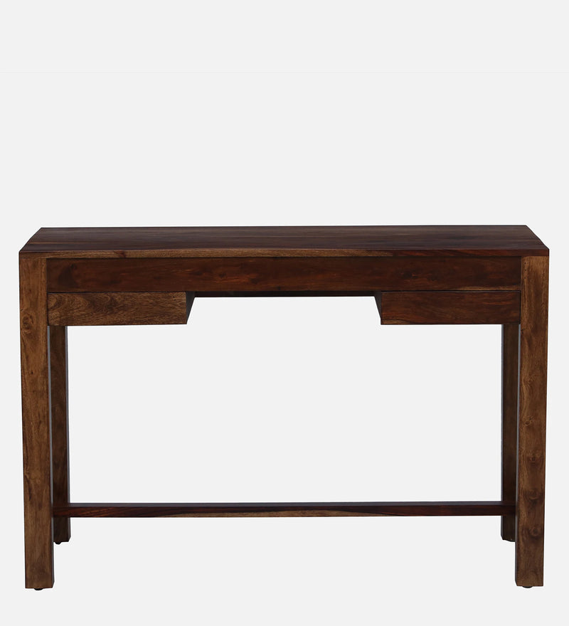 Faux Solid Wood Study Table In Provincial Teak Finish By Rajwada