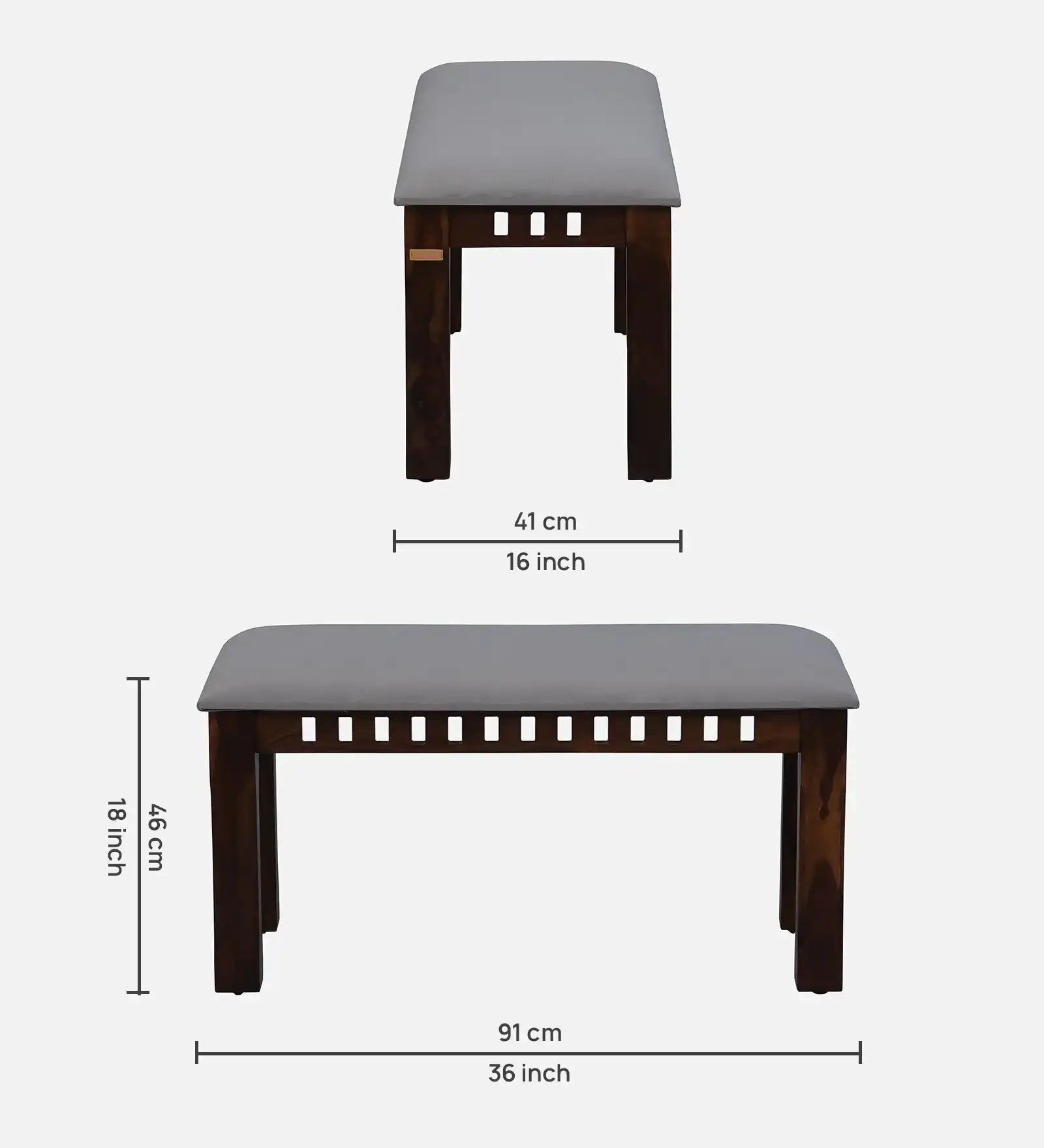 Compact Oasis wood dining set four seater ideal for small family hom