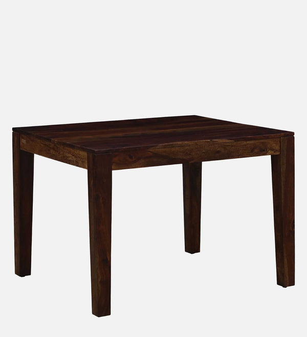BelfortSolid Wood 4 Seater Dining Table In Provincial Teak Finish By Rajwada