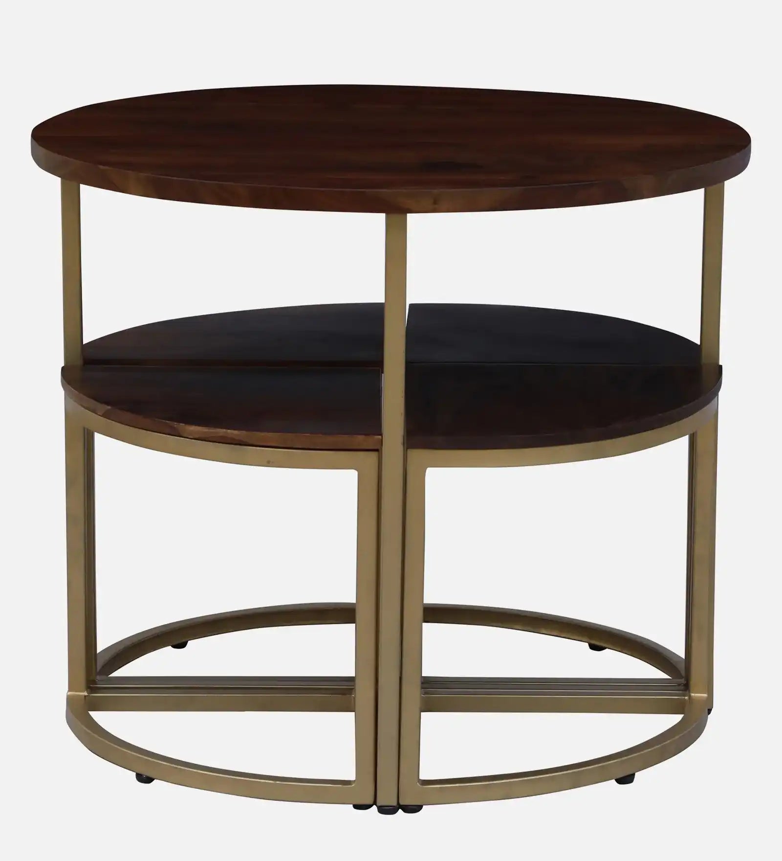 Delaware sheesham wood four seater dining table set honey finish elegant home furniture