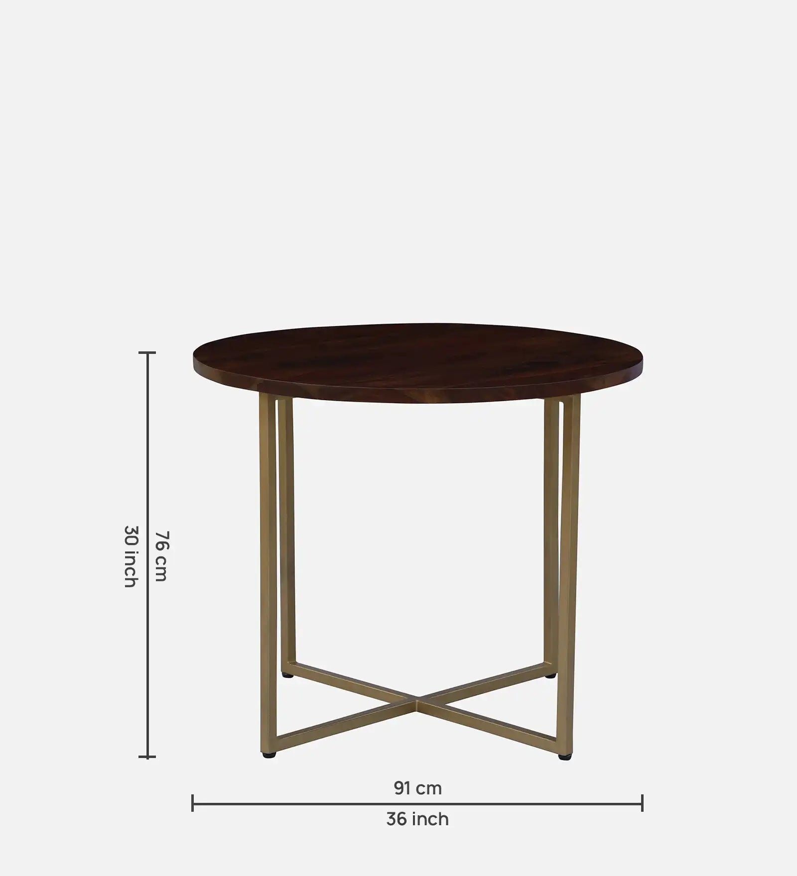 Delaware solid sheesham wood four seater dining set with chairs durable seating