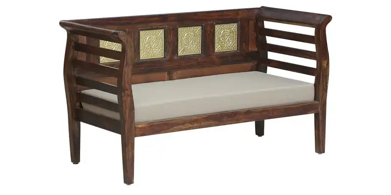Designer Aavni solid wood sofa 2 seater modern home seating