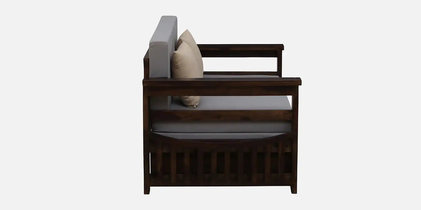 Designer Rudra sofa cum bed wooden 2 seater living room furniture