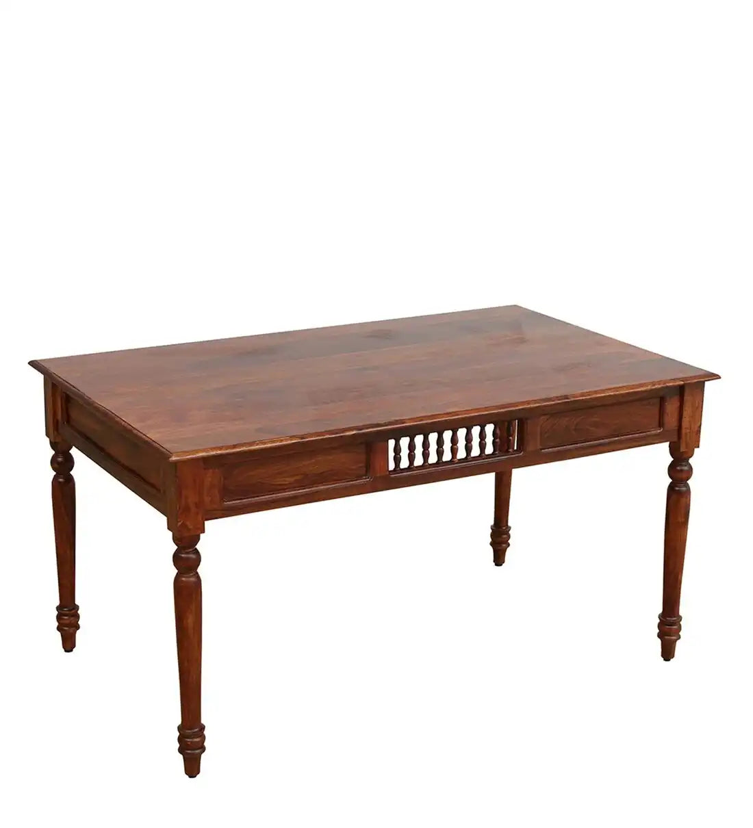Devanti sheesham wood six seater dining table set in classic traditional style furniture