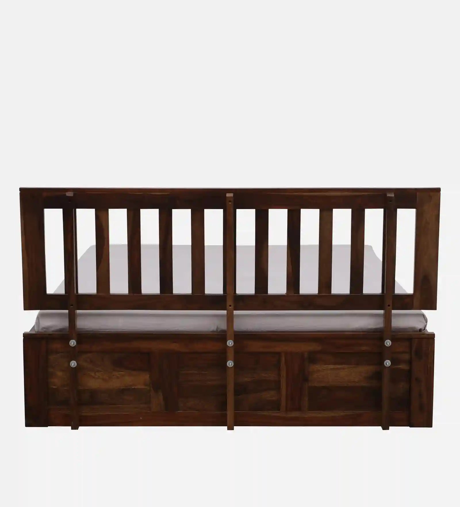 queen size bedroom bed with box storage sheesham wood india