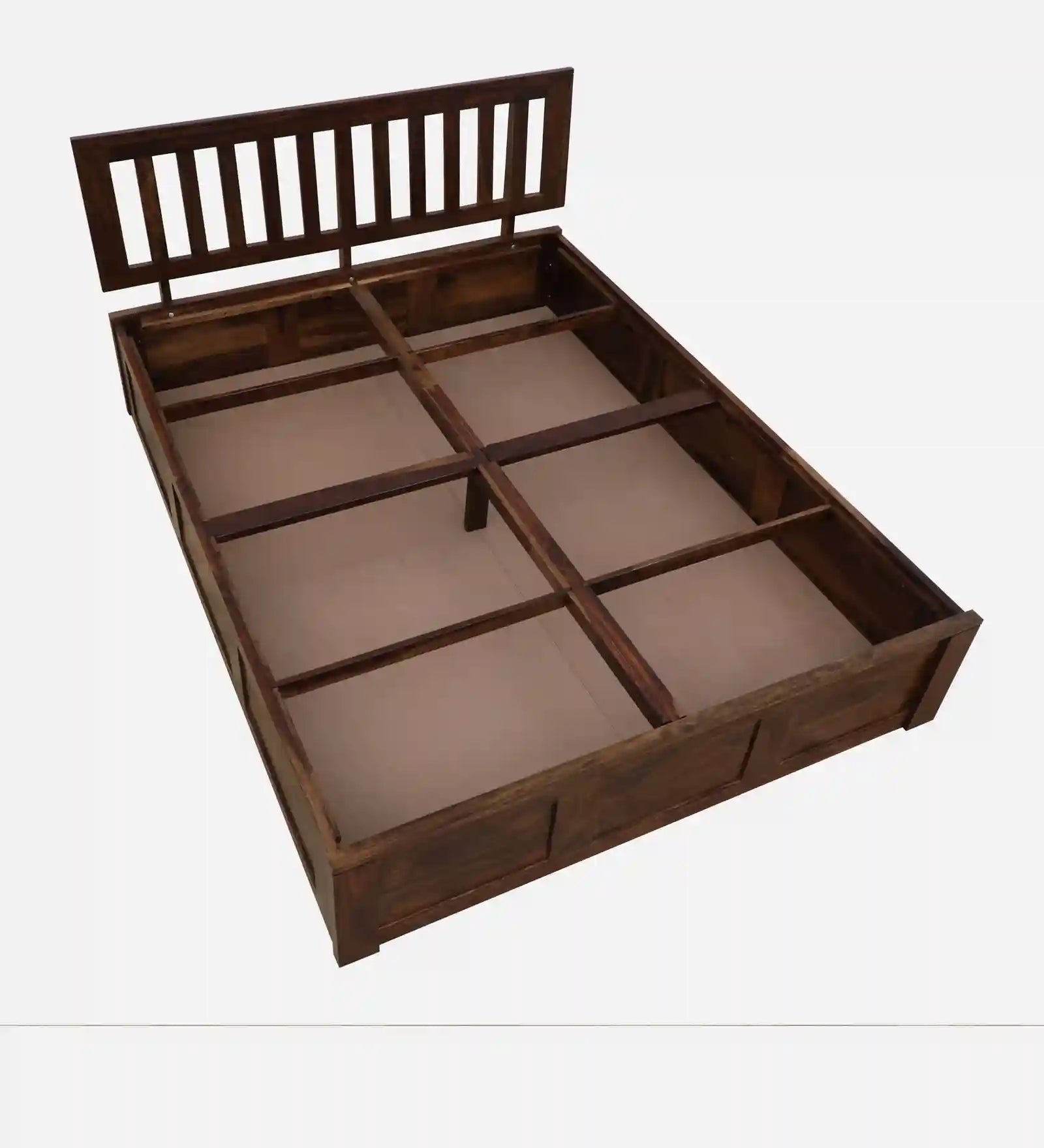 modern queen size bed box storage sheesham wood india