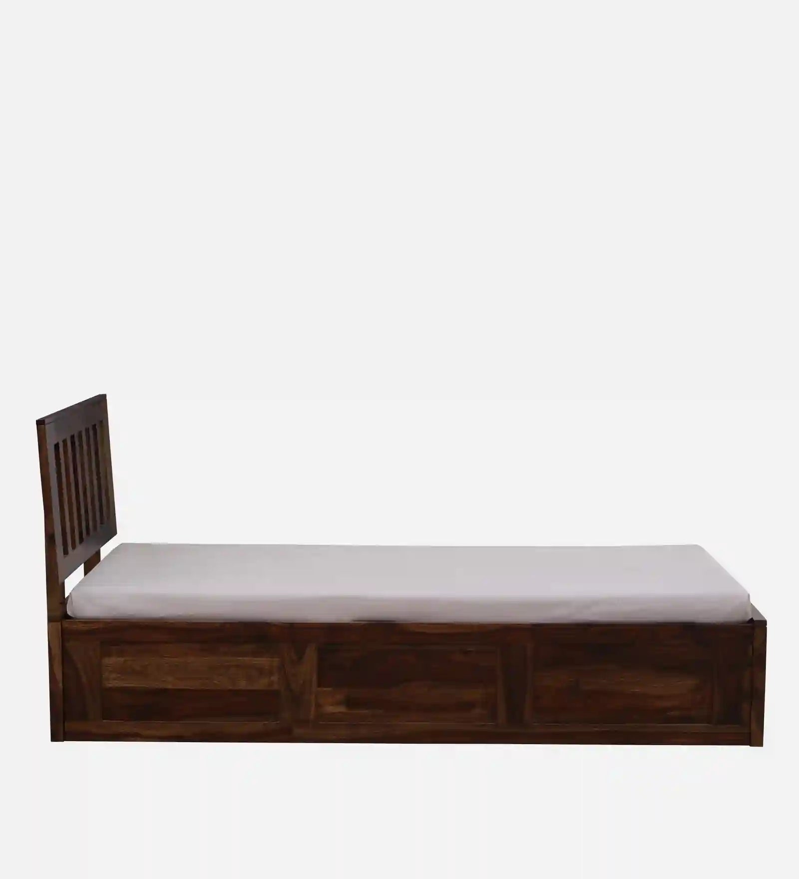 queen size bed with underbed box storage sheesham wood india
