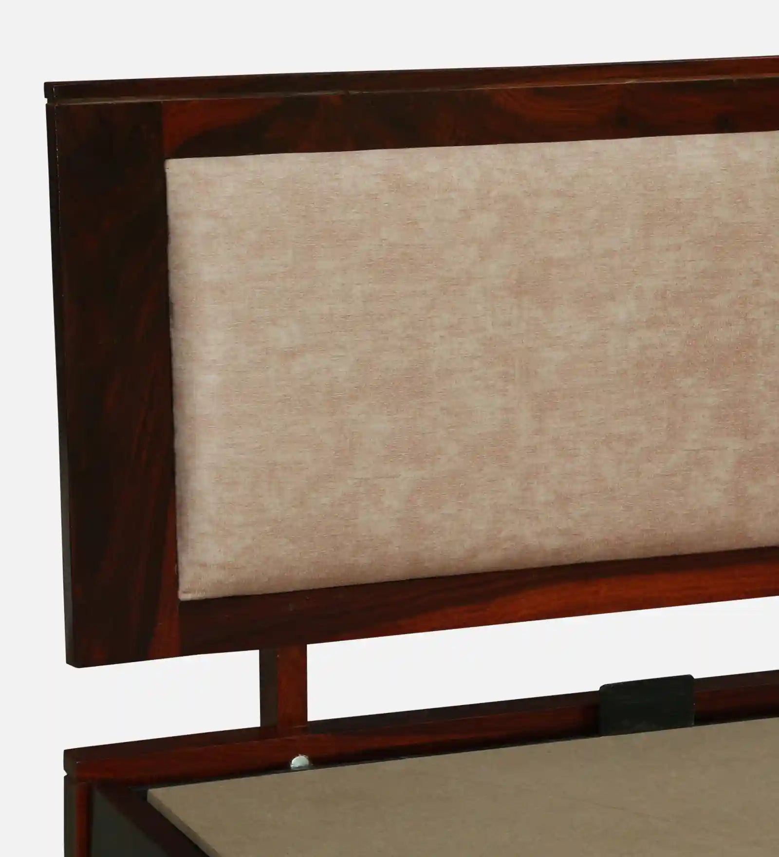Druma solid sheesham wood queen size bed with hydraulic storage durable