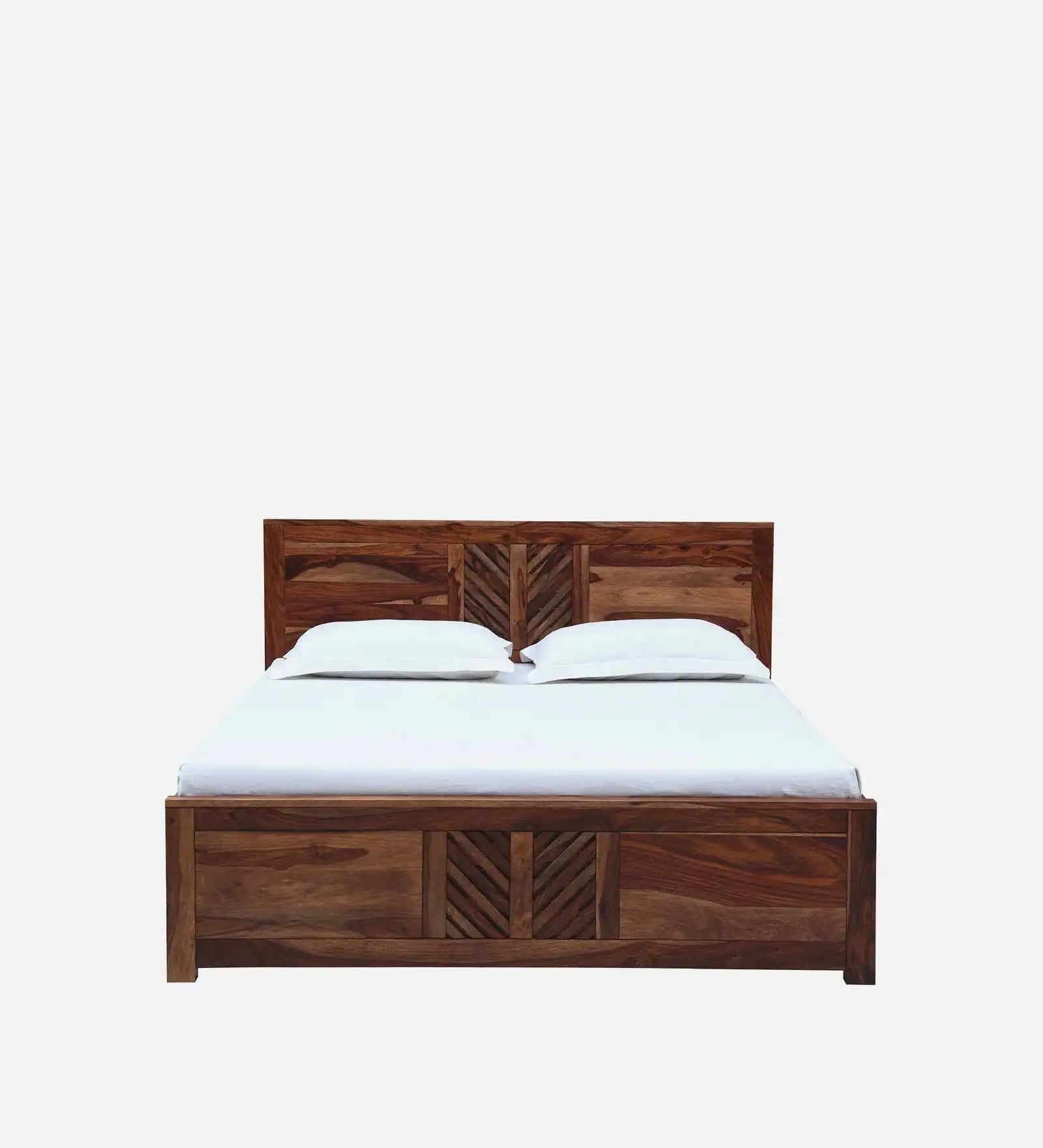 elista sheesham wood bed clean simple modern design premium wooden furniture