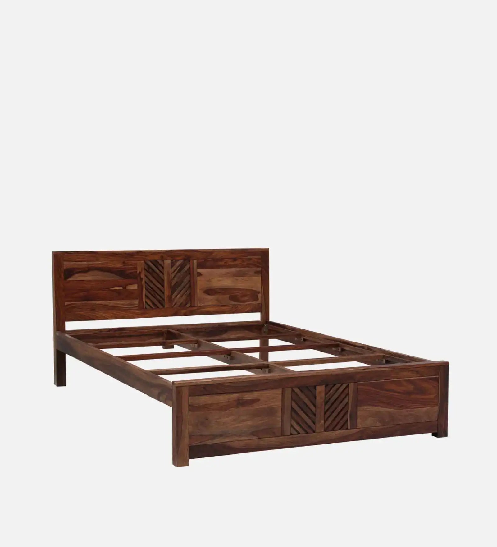 elista sheesham wood bed side view modern bedroom furniture solid wood design