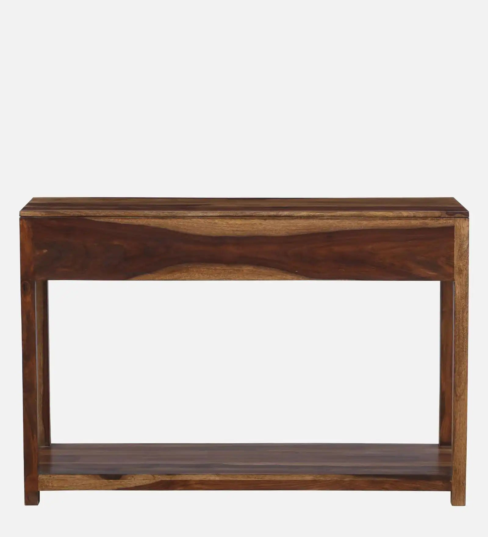 Handcrafted solid wood console table with premium furniture design for Indian homes