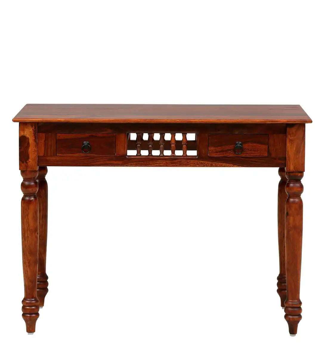 Handcrafted study desk sheesham wood solid traditional work table
