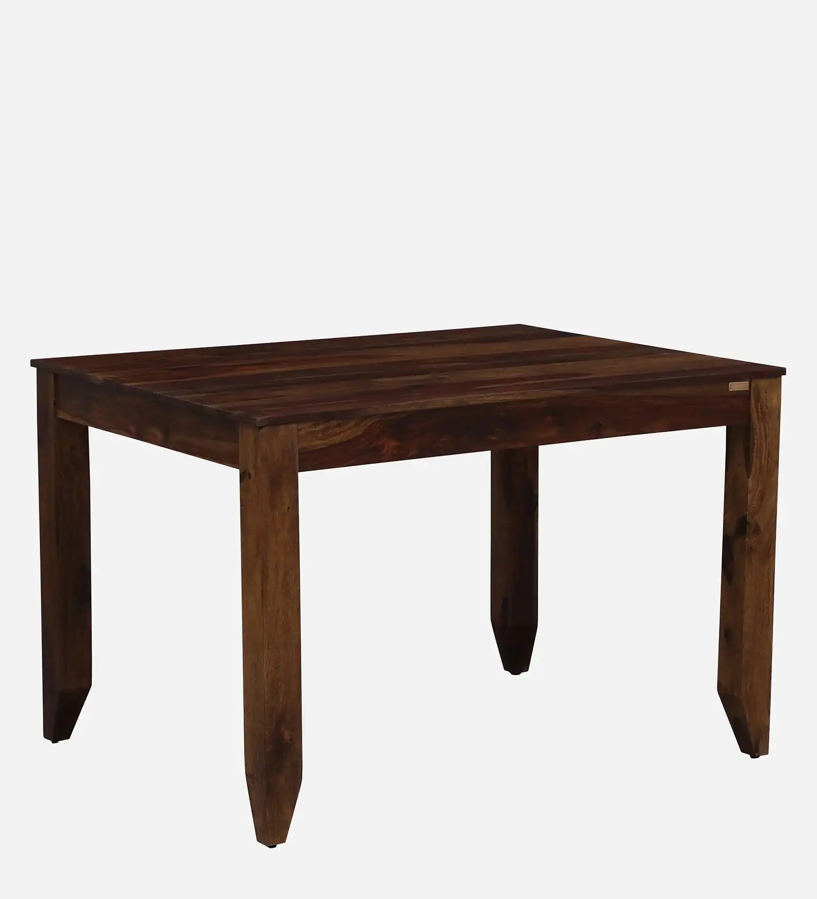 Hari sheesham wood four seater dining table honey finish elegant home furniture
