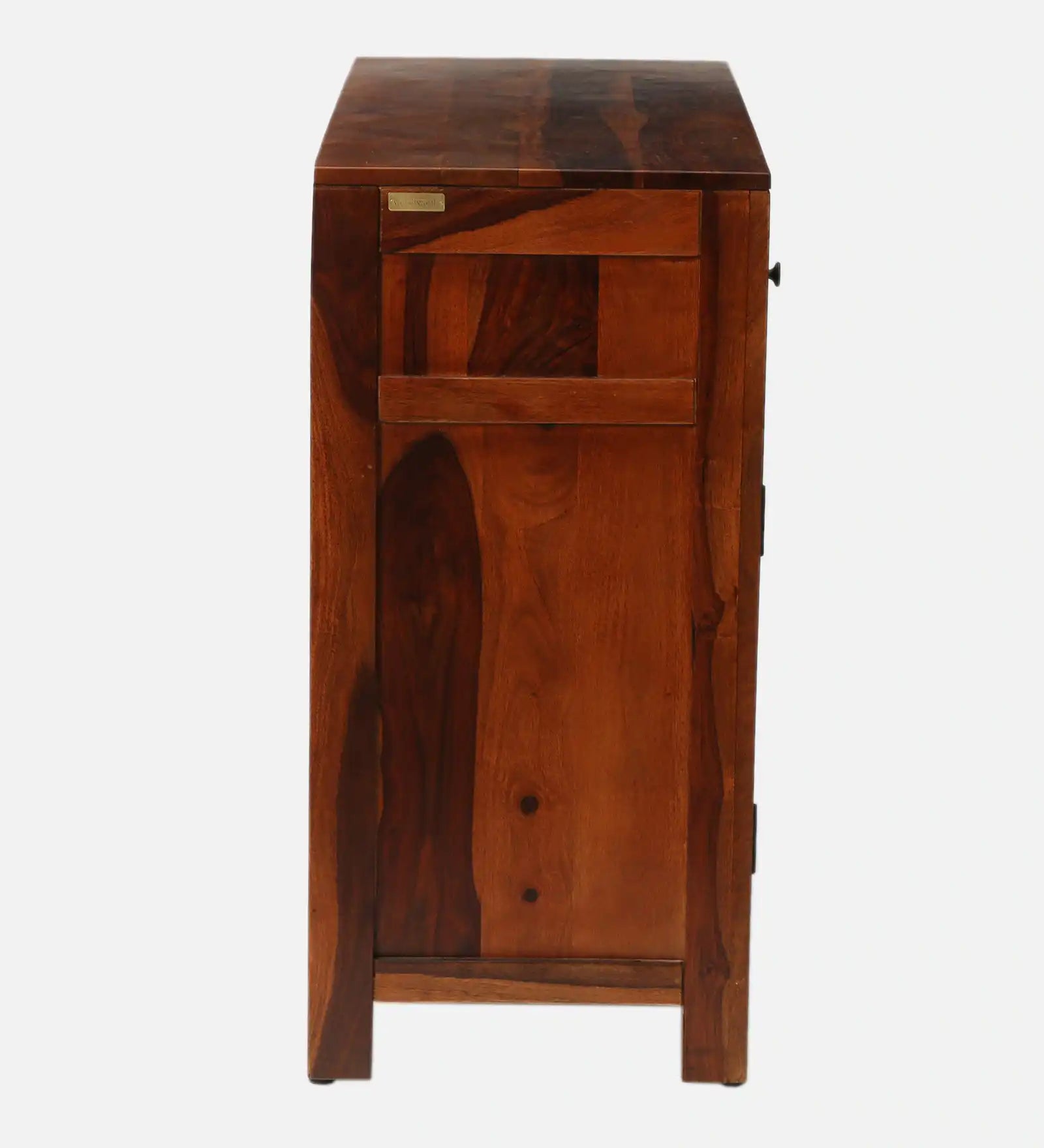 Harmonia storage console unit solid wood sheesham buffet design home