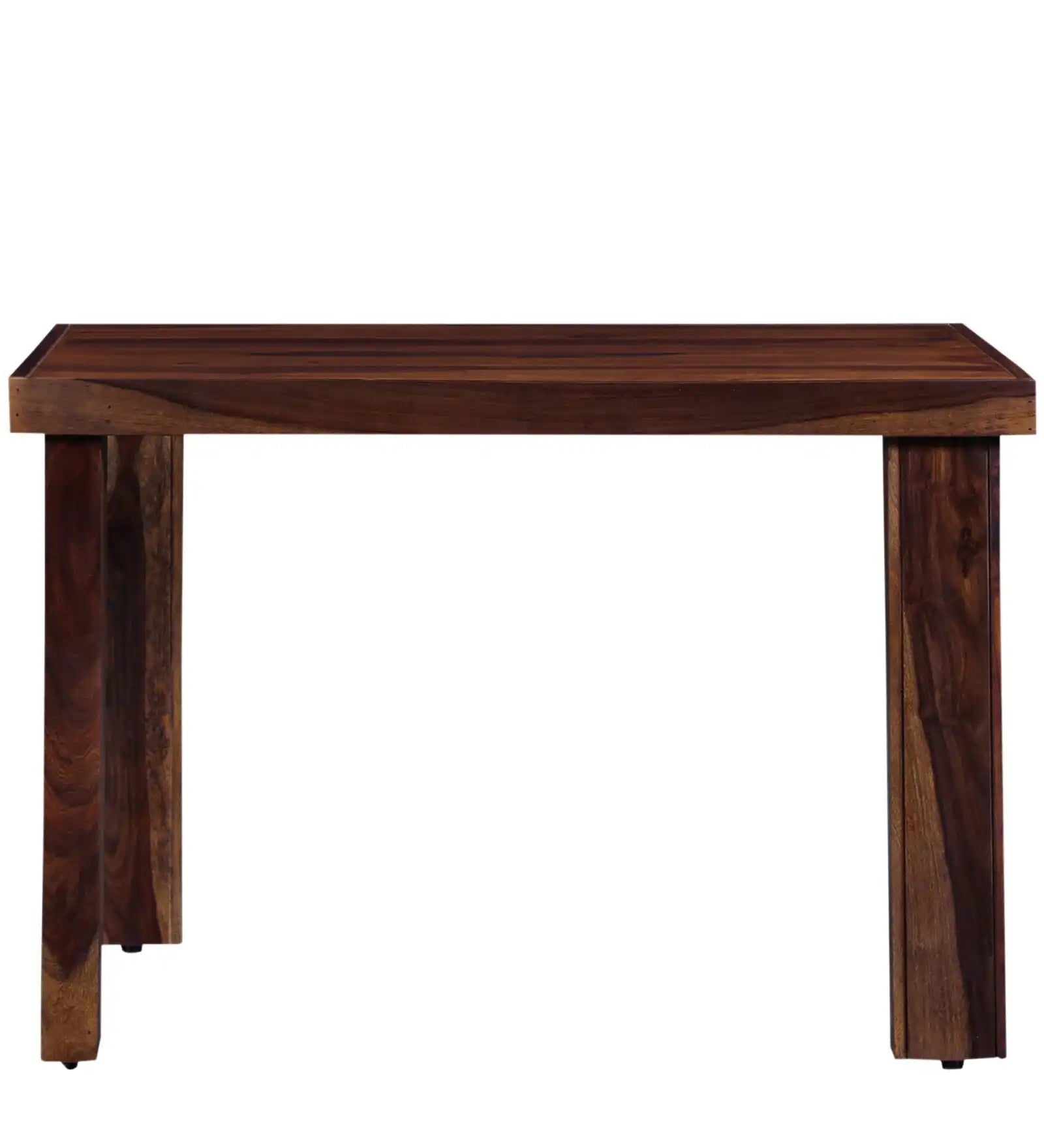 Honey polish Acro solid wood dining set four seater stylish home setup