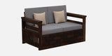 Annei  Solid Wood 2 Seater Sofa In Provincial Teak Finish By Rajwada