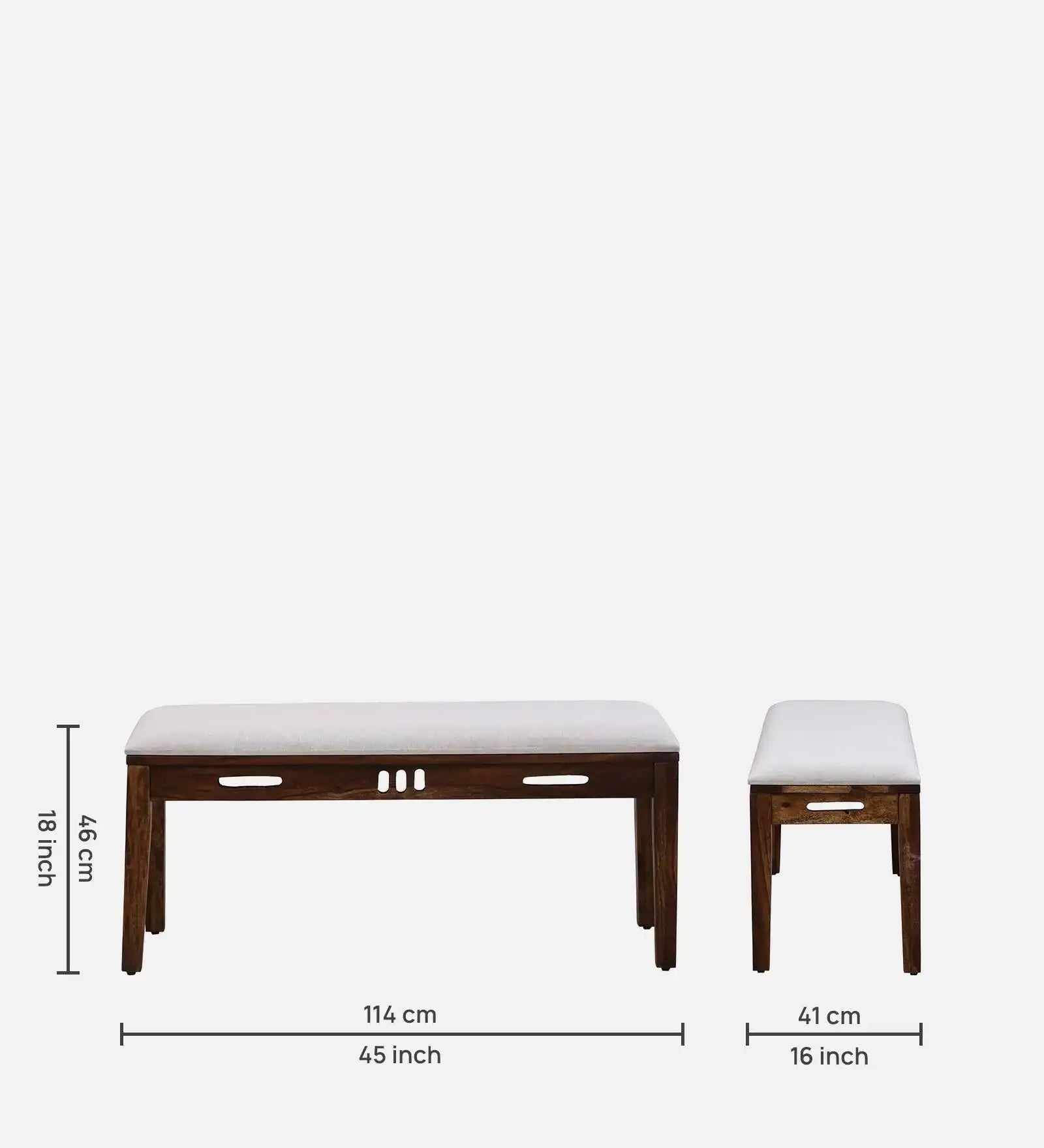 Jenine six-seater dining table set with bench solid wood luxury design for modern interiors