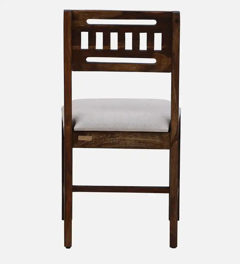 Jenine wooden dining chair set made from solid sheesham wood for home dining use