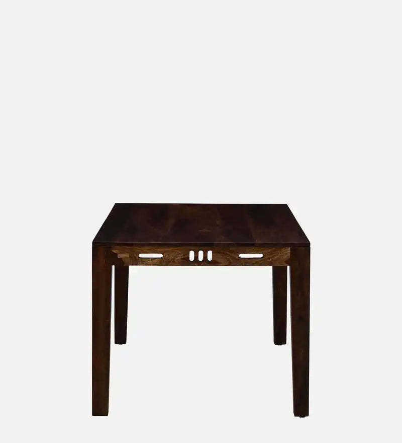 Jenine wooden dining table made from solid sheesham wood for home dining use