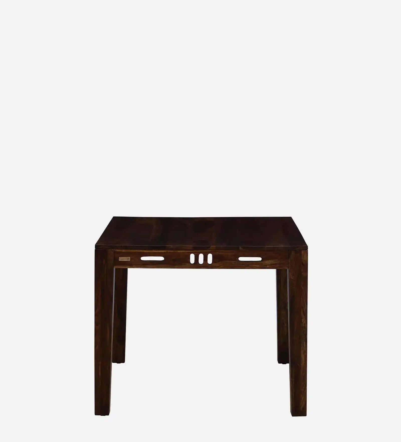 Jenine wooden four seater dining table set for modern home dining space India