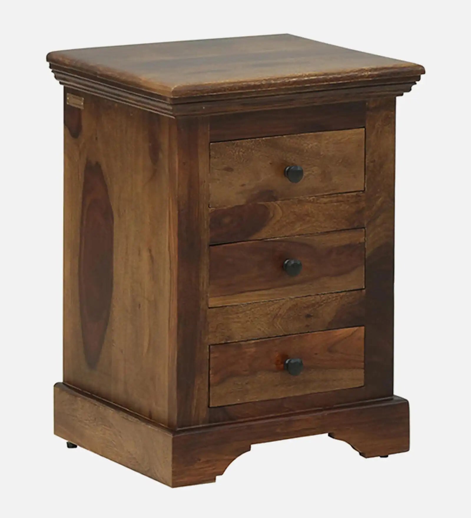 Kanishka bedroom side table drawer storage solid wood nightstand India