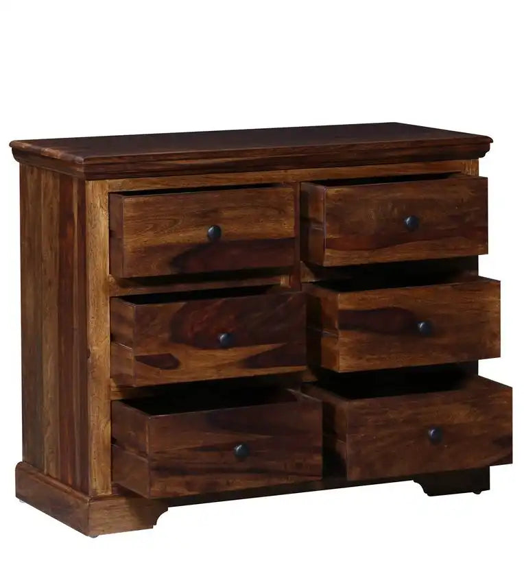 Kanishka chest of drawers solid wood bedroom storage unit India