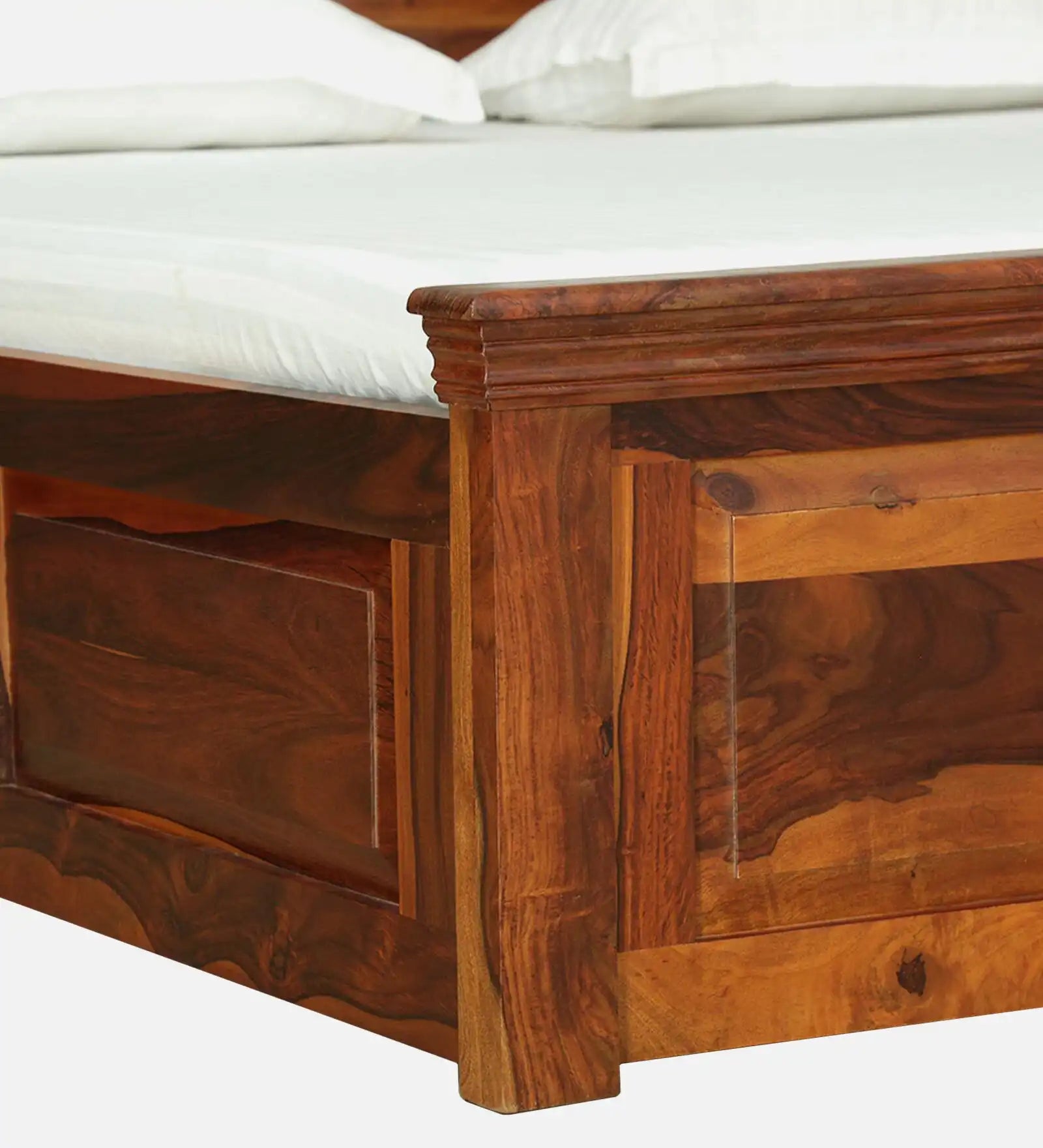 Kanishka wooden queen bed box storage durable structure