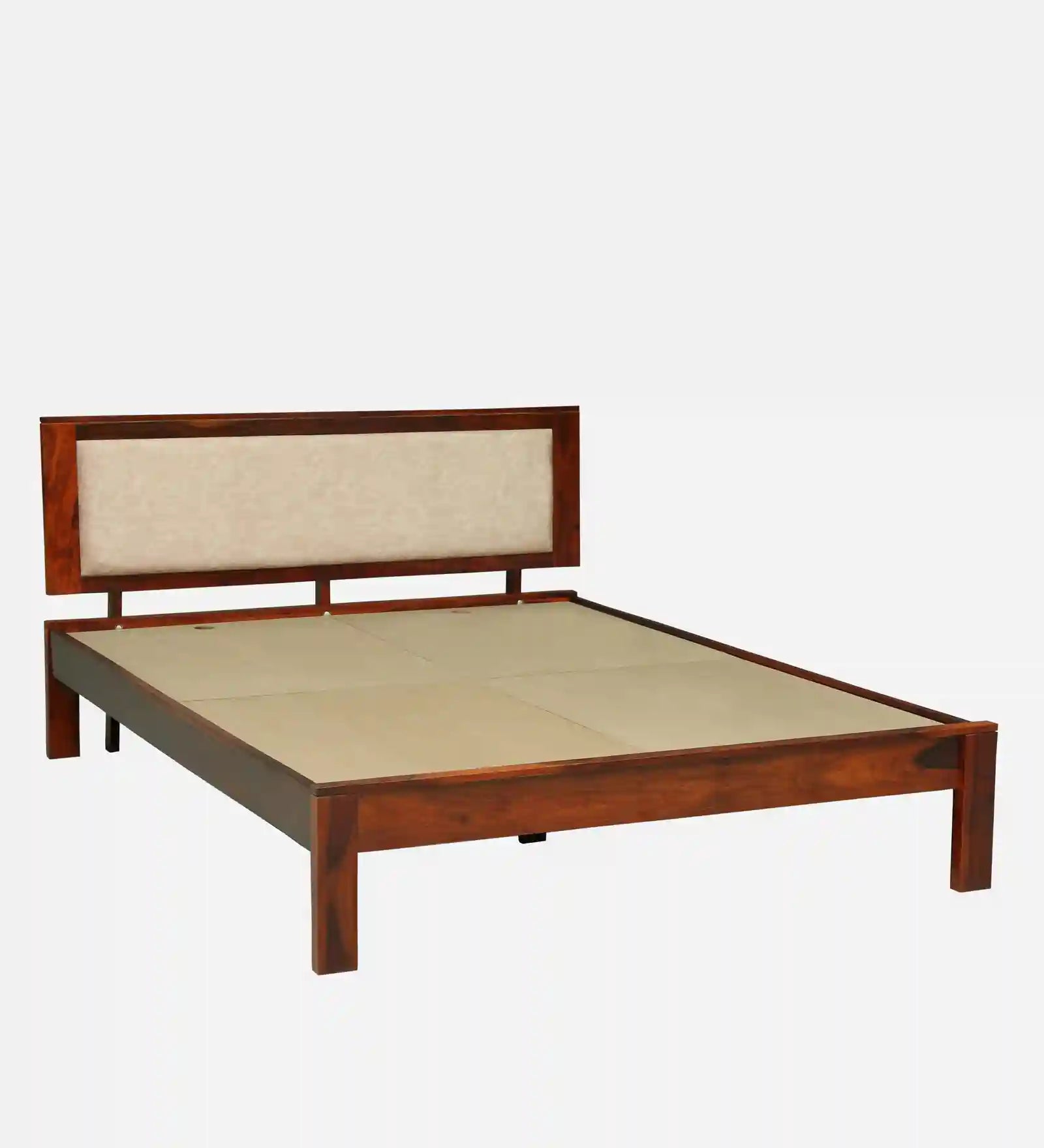 kashtha sheesham wood king size bed without storage strong durable wooden frame