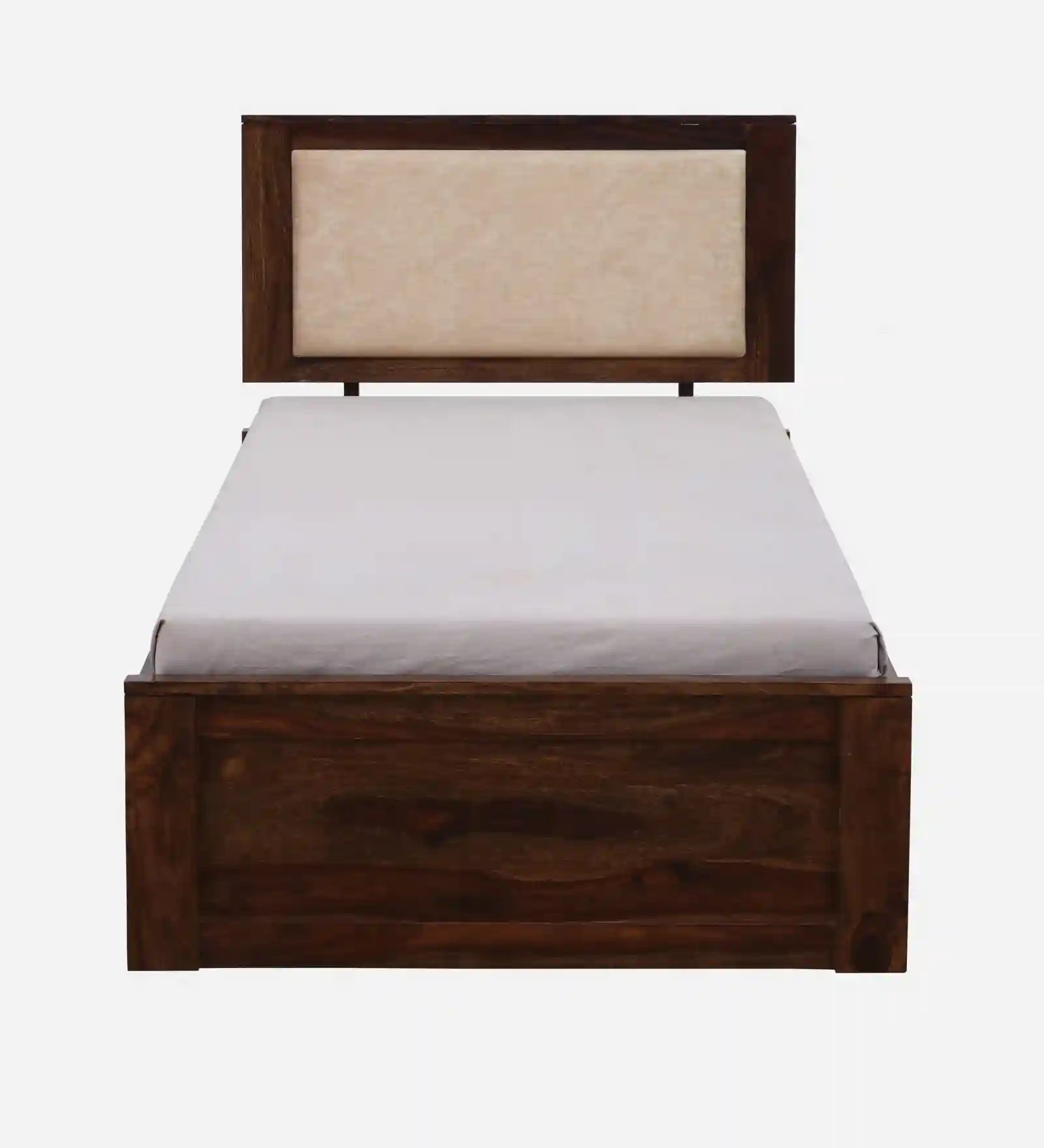 Kashtha sheesham wood single bed box storage strong solid wood bed India