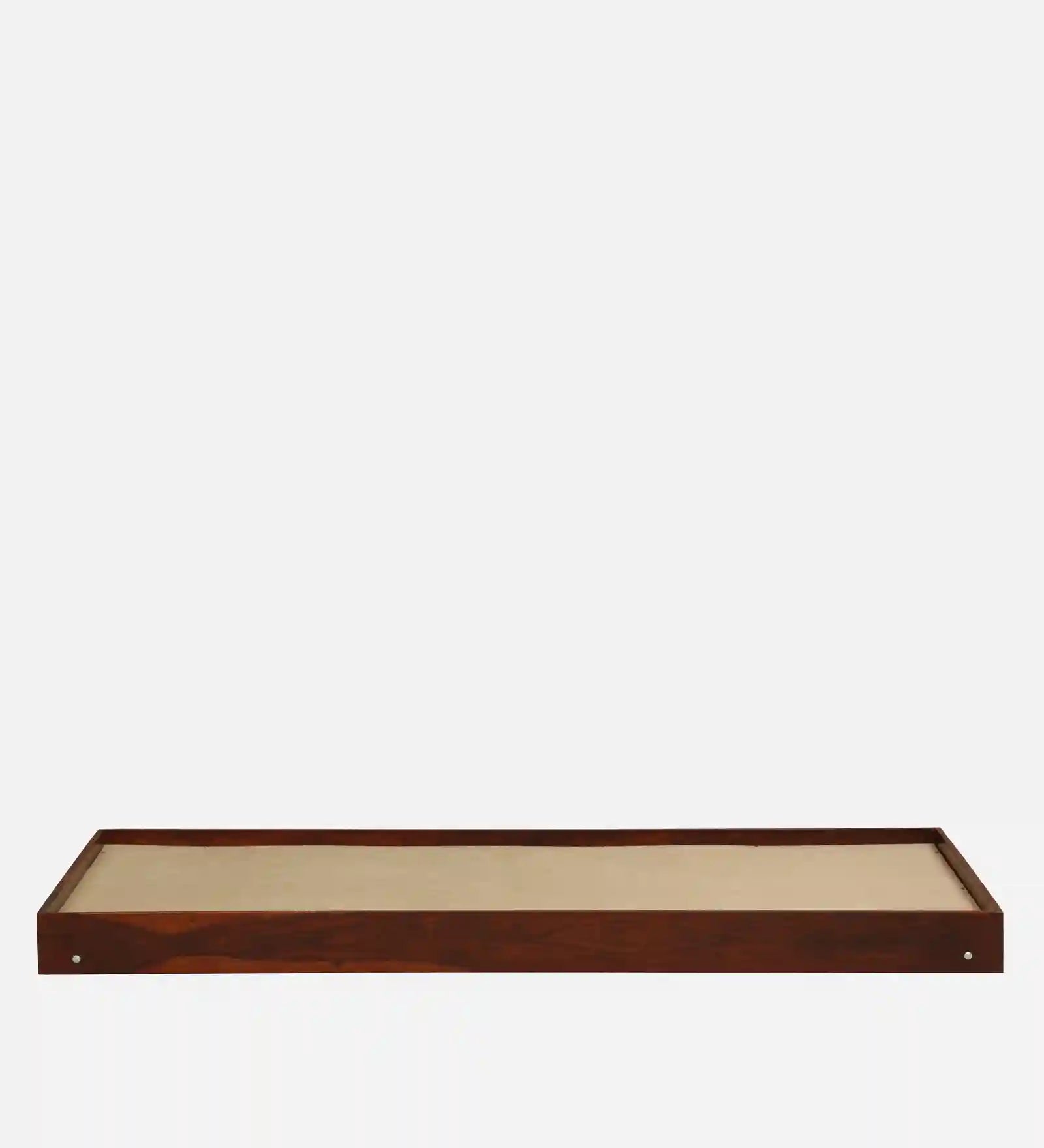 Kashtha solid wood bed single size trundle style modern furniture India