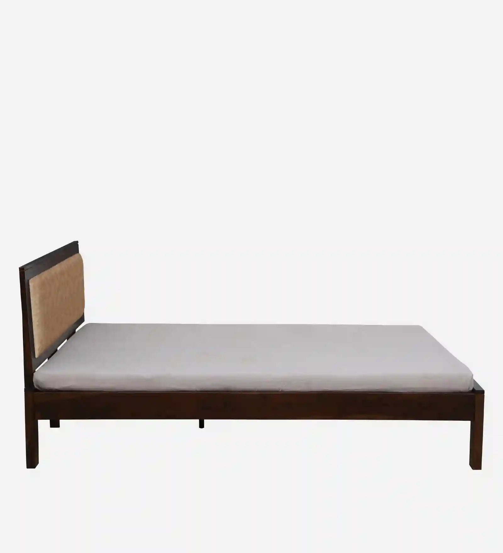 Kashtha solid wood queen bed basic structure design