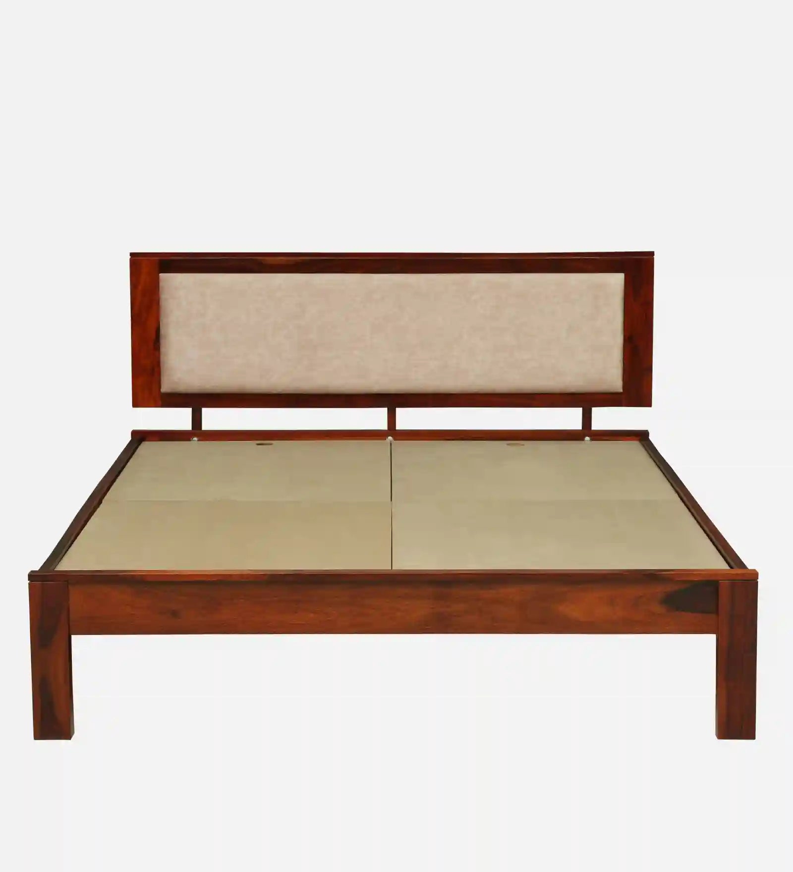 Kashtha solid wood queen bed minimal style modern home