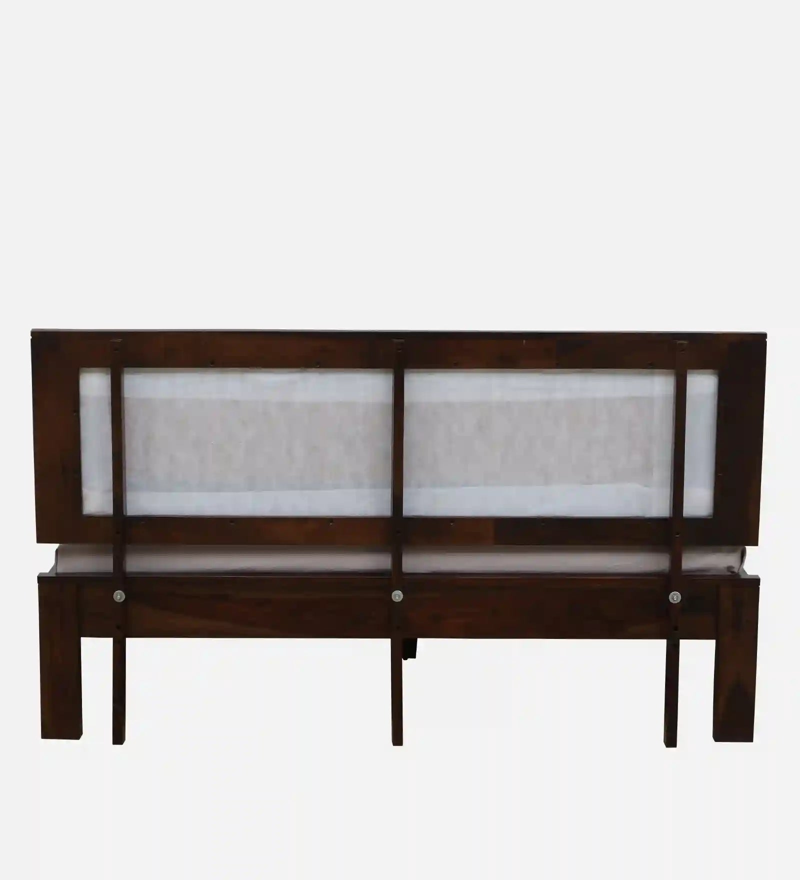 Kashtha wooden queen bed no storage light modern frame