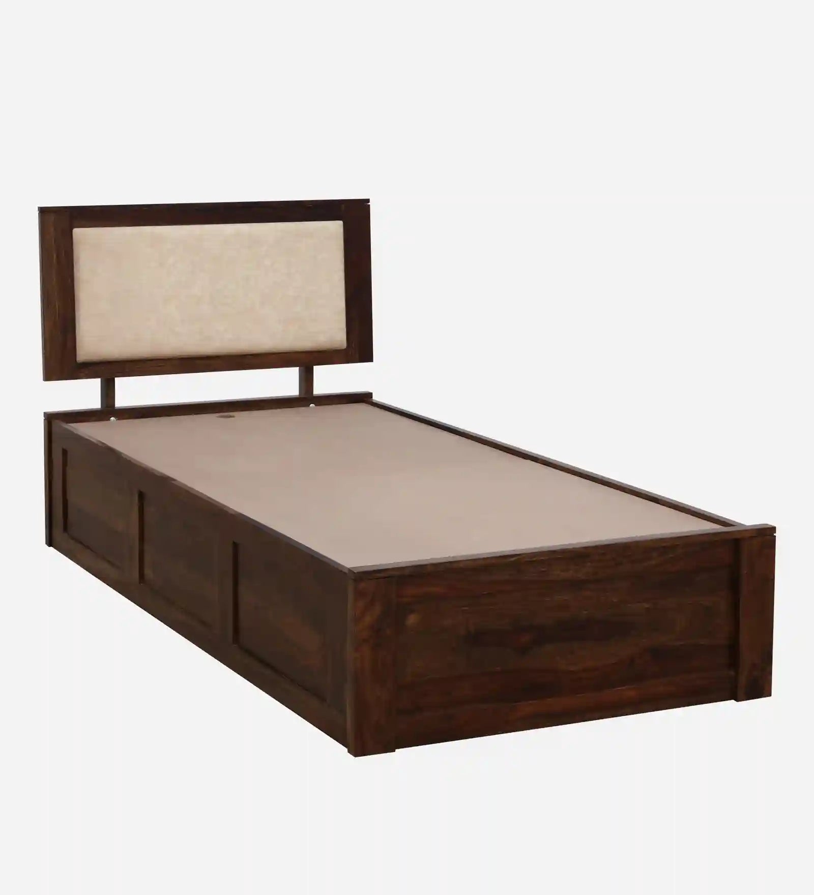 Kashtha wooden single bed storage design space saving bed India