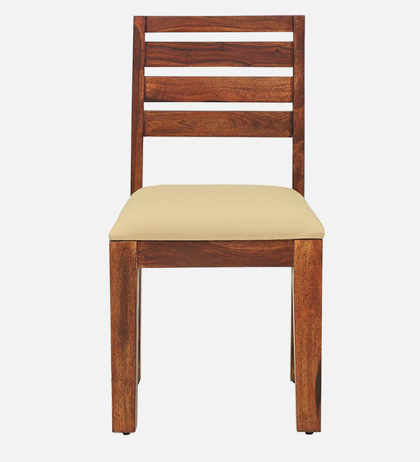 Oslo Solid Wood Dining Chairs (Set of 2) In Honey Oak Finish By Rajwada