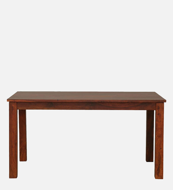 Oslo Solid Wood 4 Seater Dining Table In Honey Oak Finish By Rajwada