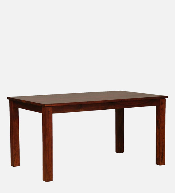 Oslo Solid Wood 6 Seater Dining Table In Honey Oak Finish By Rajwada