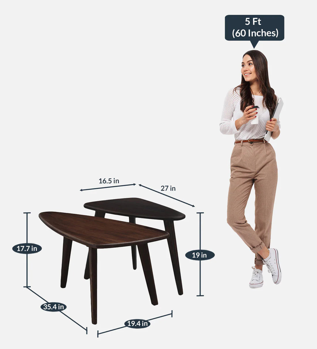 Luxury Shashwat wooden coffee table solid sheesham home decor style
