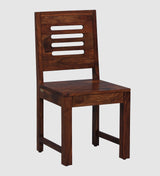 Saho Solid Wood Dining Chair (Set Of 2) In Classic Honey Finish By Rajwada