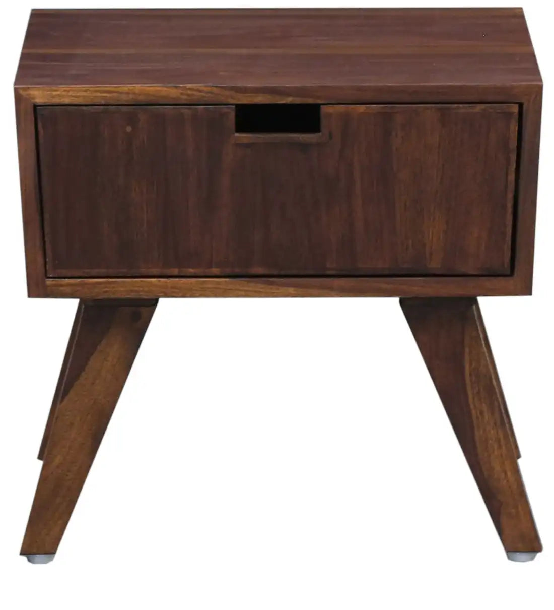 Mario solid wood side table compact end table design India